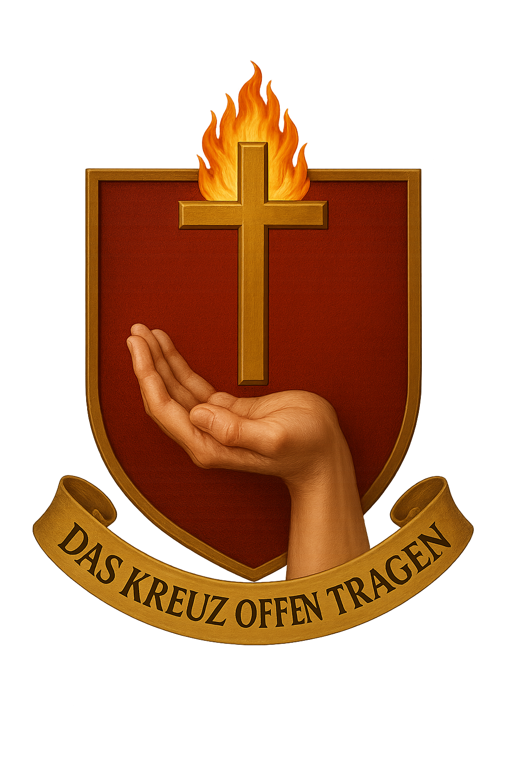 Das Kreuz offen tragen